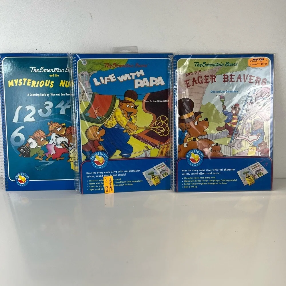 Comes to‎ Life Books The Berenstain Bears Life With papa Eager Beavers Numbers